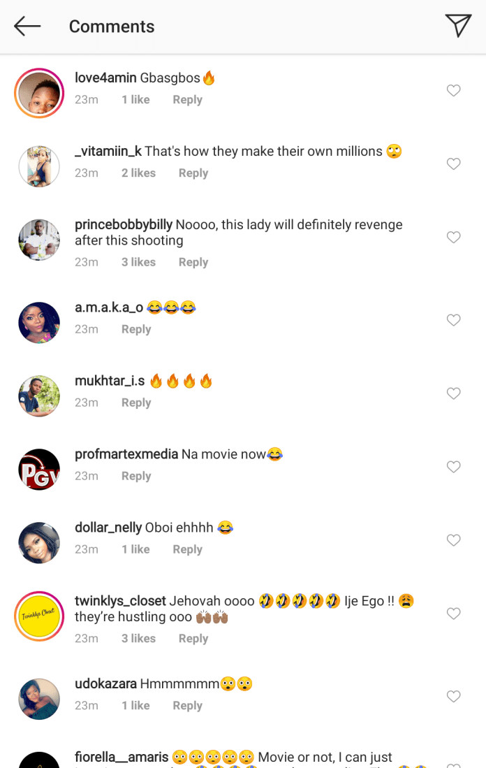 Regina Daniels publicly gives mother dirty slap