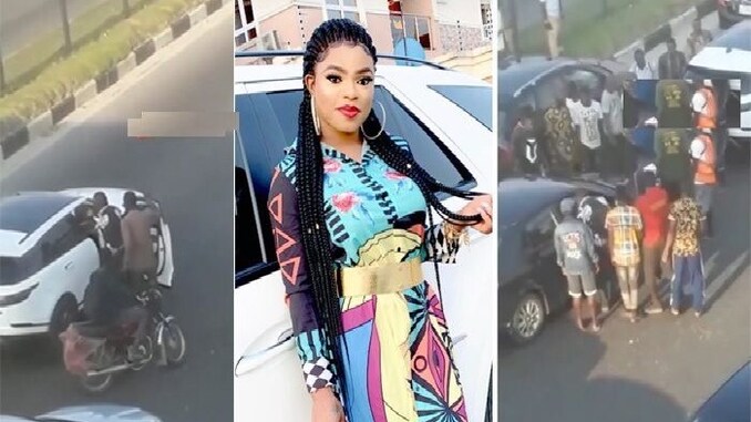 man beats up bobrisky today