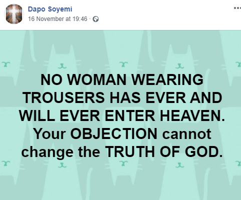 evangelist dapo soyemi drops bombshell