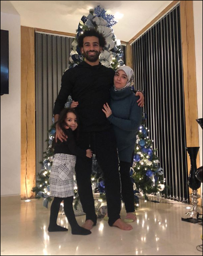 mohamed salah christmas celebration