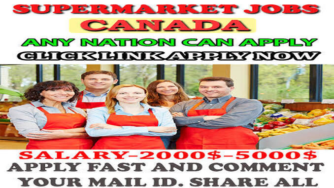 canada supermarket job offers