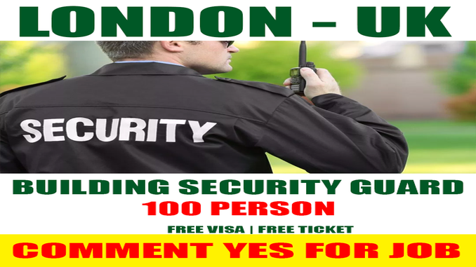 building security officer wanted